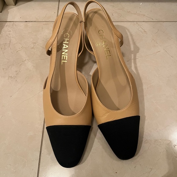 CHANEL Shoes - Authentic Chanel Slingback Heel